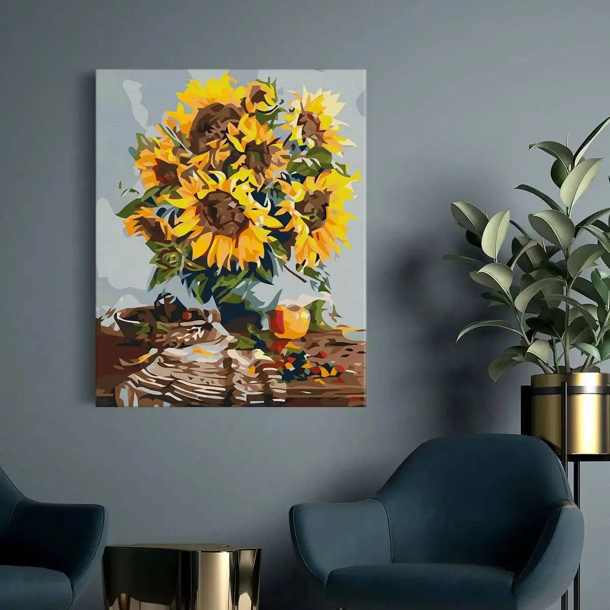 Sunflower in Vase