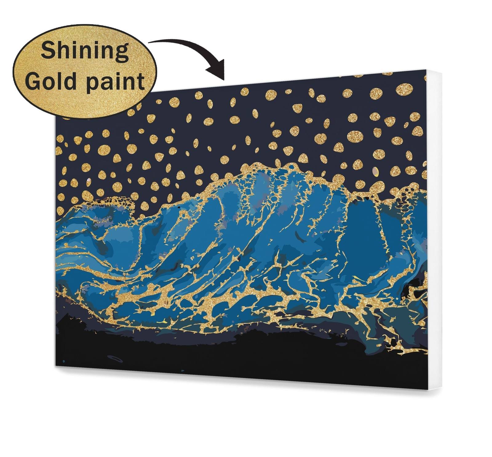 Stars Gold Wave (Pc0434)